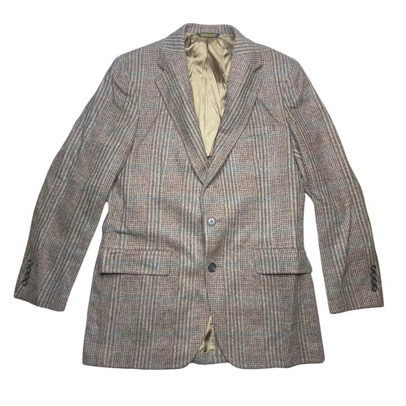 Vintage Gant tweed wool blazer suit coat 39R‎